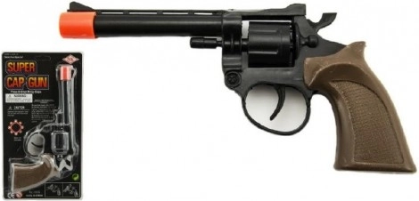 Pistolet en plastique à amorces 8 coups