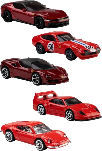 5 mini-modèles Ferrari sous licence