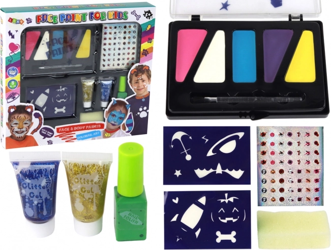 Kit pour enfants de maquillage du visage et des ongles