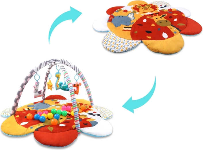 2en1 : tapis et tapis d’éveil