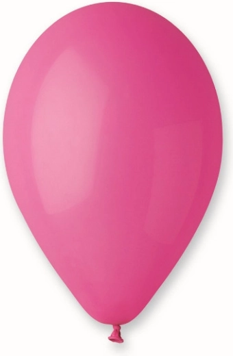 Ballons pastel rose foncé 25 cm