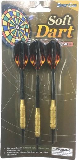 Fléchettes de compétition Brother 16 g avec pointes en plastique (3 pcs)