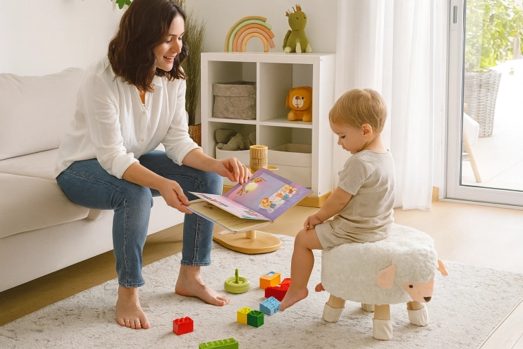 Utilisation pratique : siège et repose-pieds