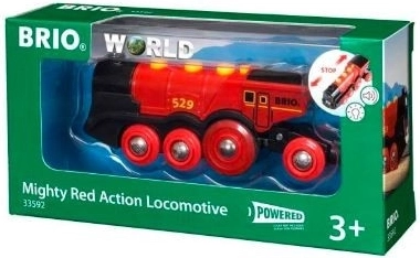 Locomotive rouge classique