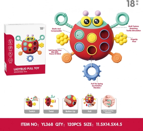 Coccinelle multifonction pour les tout-petits