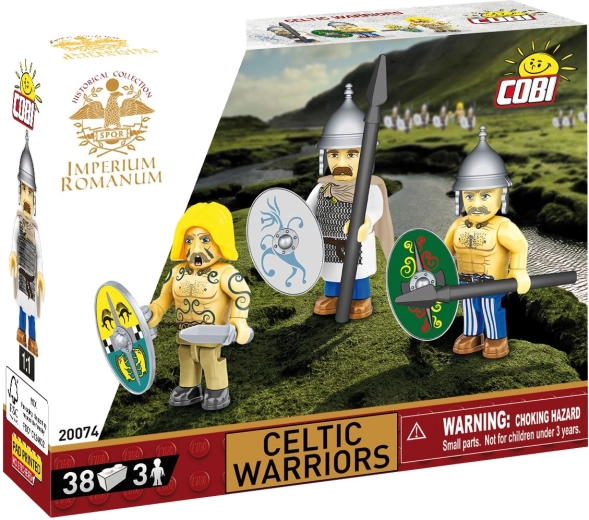 Cobi Imperium Romanum guerriers celtes (3 figurines, 38 pièces)