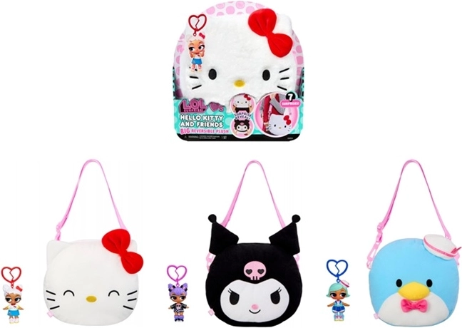 Grande peluche L.O.L. Surprise! x Hello Kitty, assortiment de variantes - 1 pièce