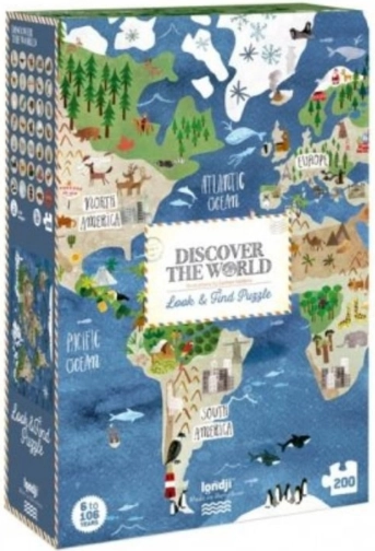 Puzzle géant Londji Découvrez le monde