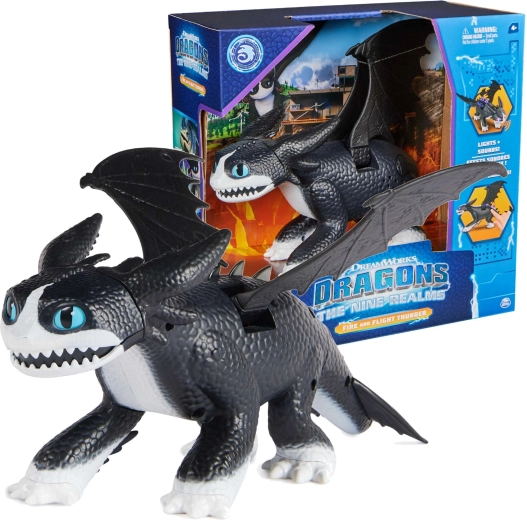 Dragons: Fureur nocturne figurine avec effets lumineux et sonores de Spin Master