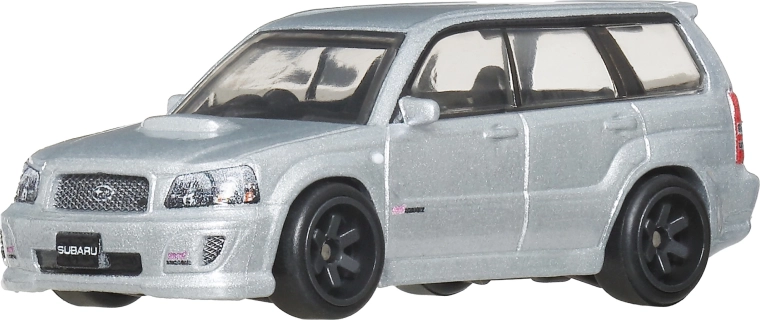 Hot Wheels Premium Car Culture Subaru Forester STI modèle métallique 1:64