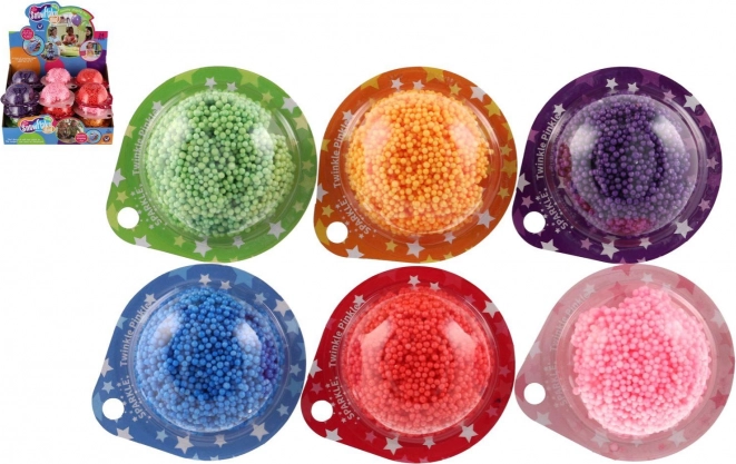 Pâte à modeler à billes - mélange de couleurs
