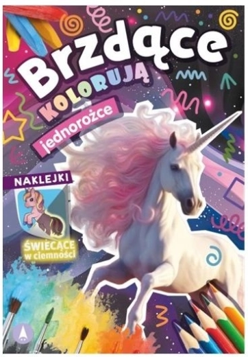Coloriage malin : Licornes – autocollants phosphorescents dans le noir
