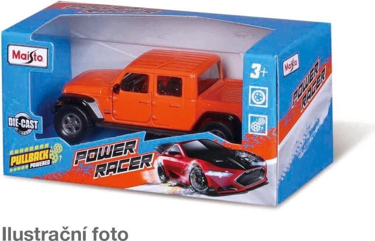 Maisto Power Racer modèle réduit de voiture en métal assorti