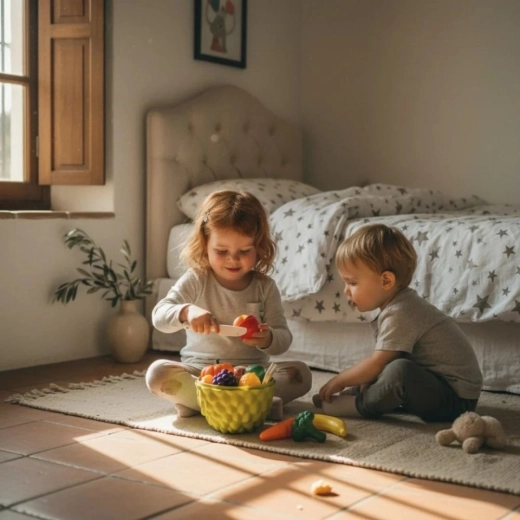Set coloré pour un jeu créatif