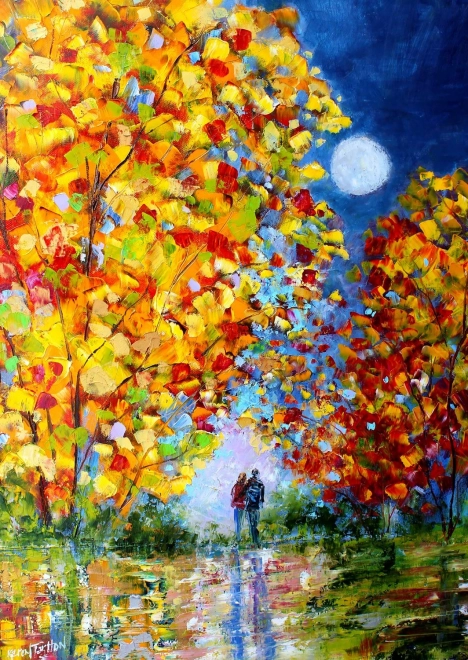 Puzzle Lune d’automne 1000 pièces ENJOY