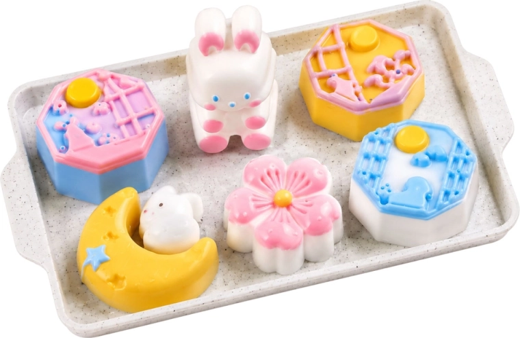 Motifs kawaii aux couleurs pastel