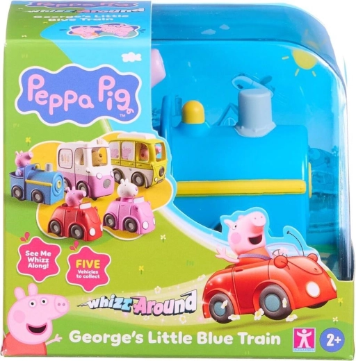 Peppa Pig – train motorisé bleu de George à piles