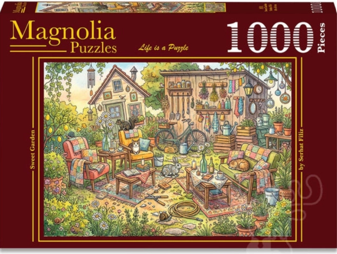 Puzzle Magnolia Jardin sucré 1000 pièces