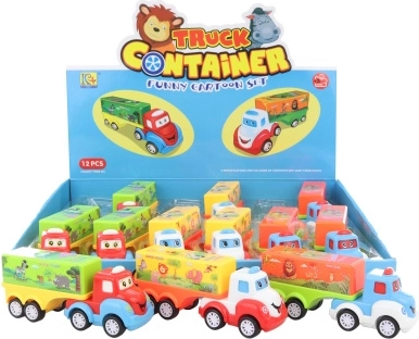 Baby camion en plastique à inertie