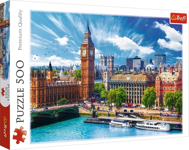 Puzzle 500 pièces Londres ensoleillé – TREFL