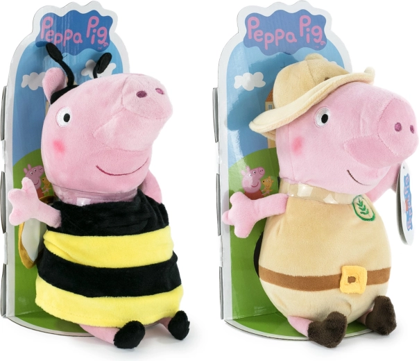 Peppa Pig peluche Peppa en costume 28 cm