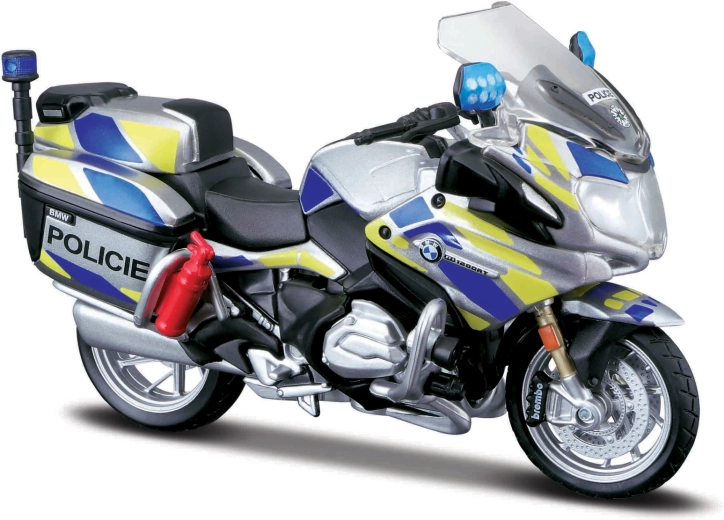 Maisto moto de police BMW R 1200 RT Police de la République tchèque 1:18