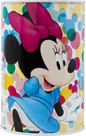 Tirelire Disney Minnie Mouse cylindrique 10 × 15 cm - 1 pièce