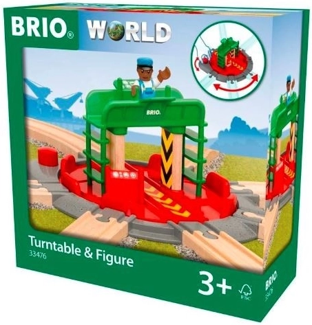 Brio plateau tournant et figurine
