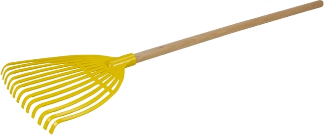 Râteau de jardin pour enfants avec manche en bois Lena