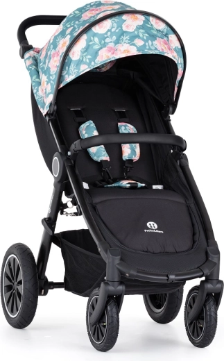 Poussette sportive Petite&Mars Street+ Air Black édition limitée 100 Roses