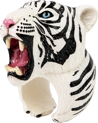 Motif remarquable de tigre blanc