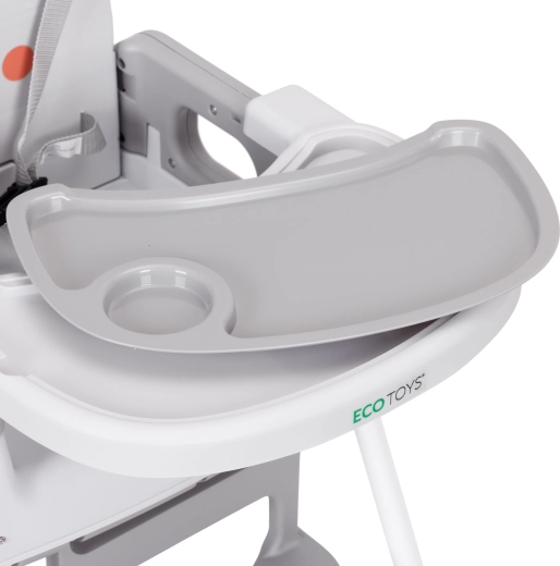 Double plateau lavable au lave-vaisselle pour un nettoyage facile