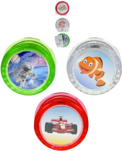 Yo-yo avec image 6 cm en sachet - 1 pièce