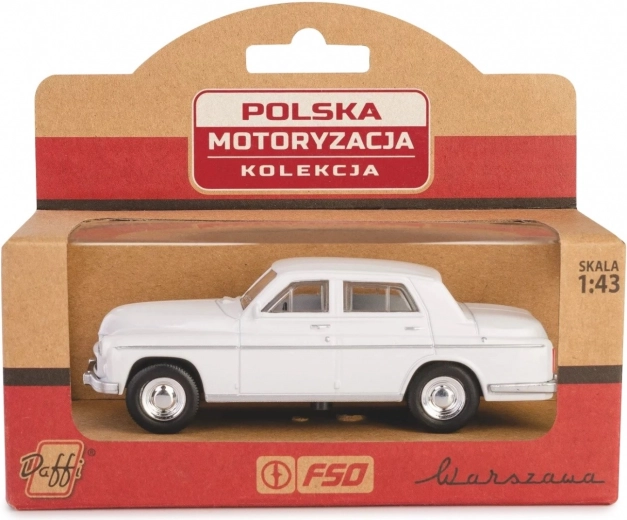 Modèle de collection FSO Warszawa 223 – blanc