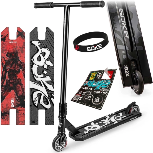 Trottinette freestyle Soke BOX noire