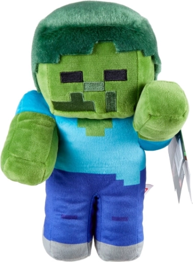 Zombie en peluche Minecraft 23 cm