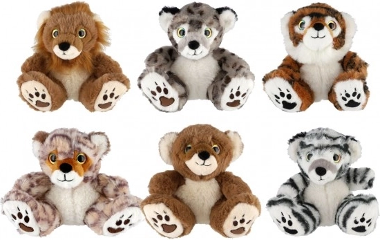 Peluches d’animaux 14 x 16 cm - 6 modèles
