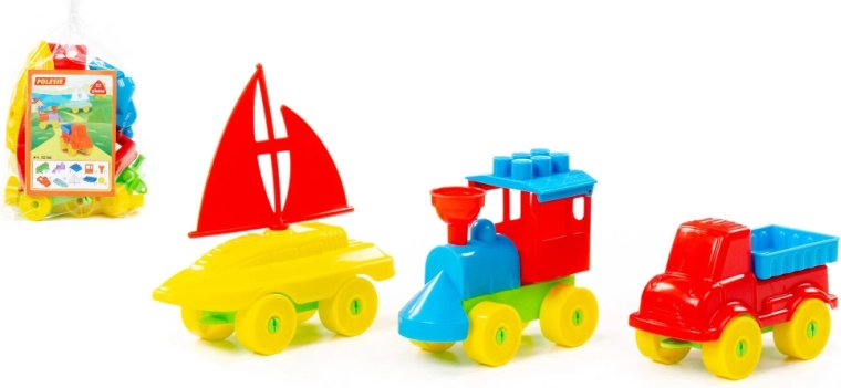 Jeu de construction Petit voyageur, 23 pièces