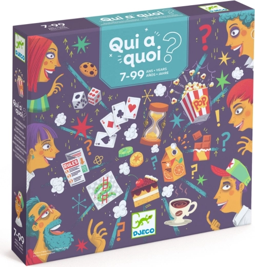 Jeu Djeco Qui quoi ?