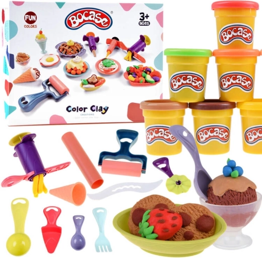 Douce boîte du petit pâtissier – pâte à modeler et emporte‑pièces