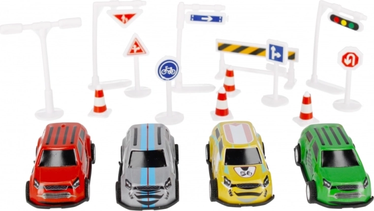 Quatre voitures pour encore plus de plaisir à faire la course