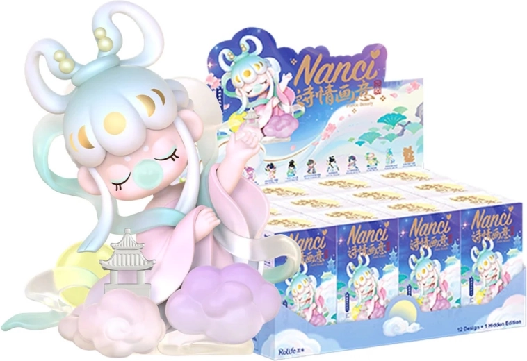 Figurine de collection Rolife Nanci Poetic Beauty en blind box - 1 pièce