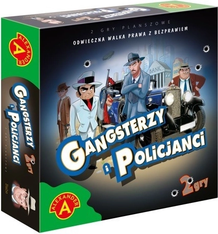Gangsters et policiers – jeu de société familial palpitant ALEXANDER