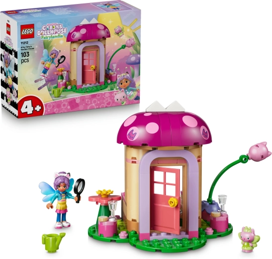 LEGO La maison magique de Gabby 11212 La maisonnette de jardin de Fée