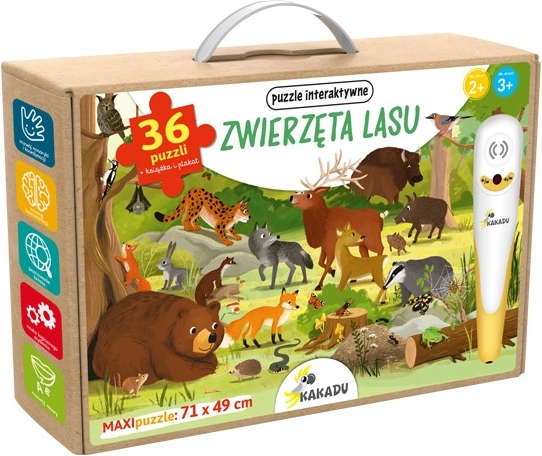 Puzzle parlant Kakadu – Animaux de la forêt