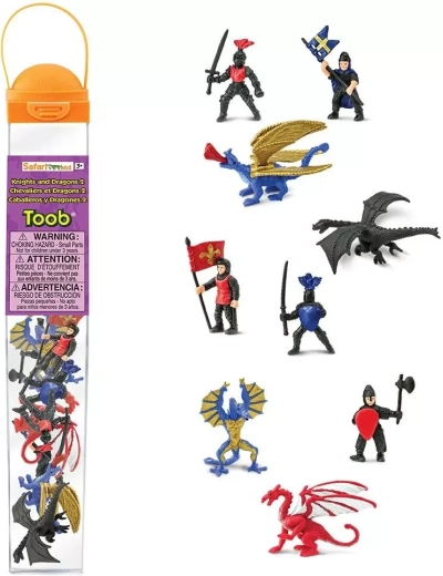 Safari Ltd. tube chevaliers et dragons 2
