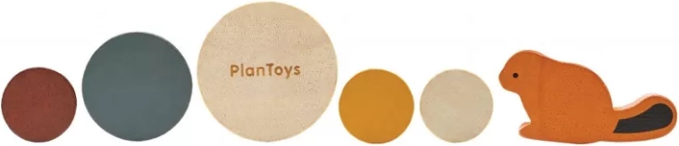 Jeu en bois durable de PlanToys