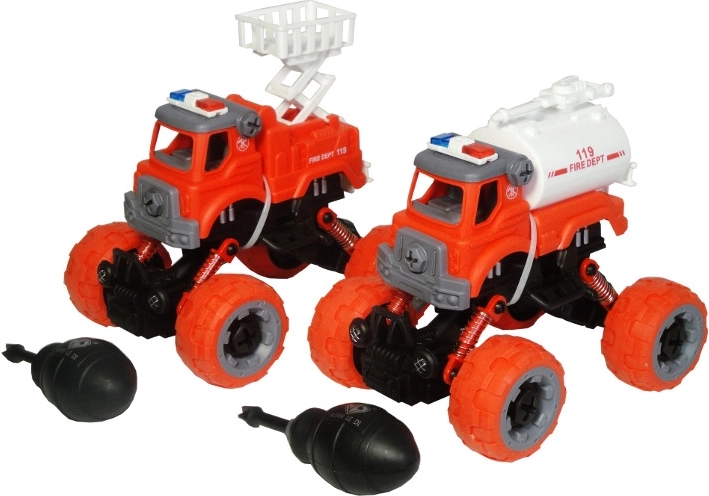 Camion de pompiers à assembler