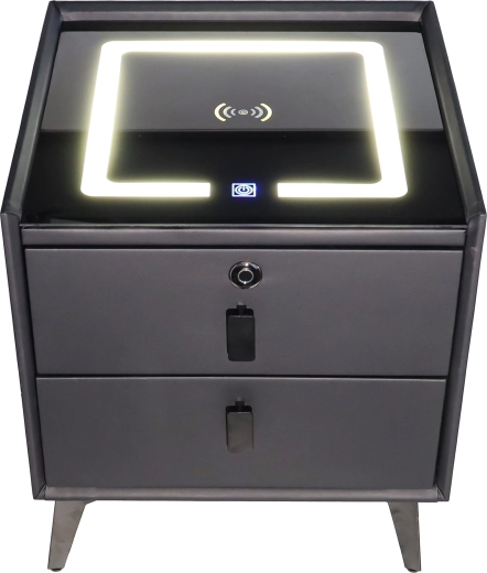 Haut-parleurs Bluetooth et éclairage LED avec commande tactile