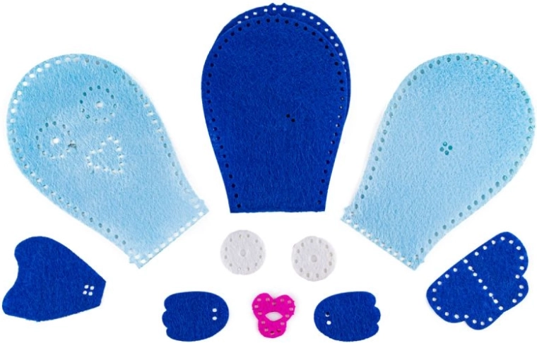 Couture facile grâce aux trous pré-perforés